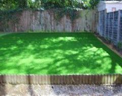 Artificial Grass in the sunshine